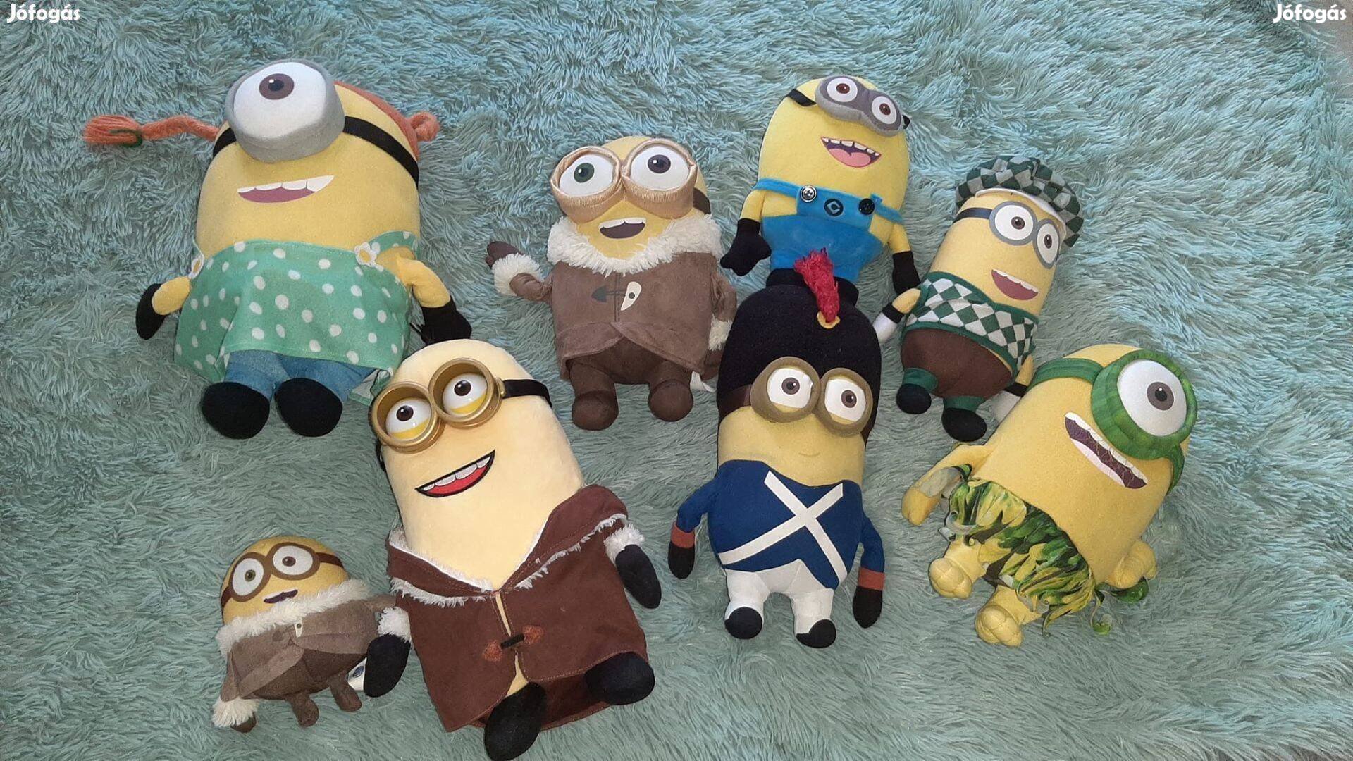 Minyon család Minions Gru 8 db plüs egyben 6900 ft