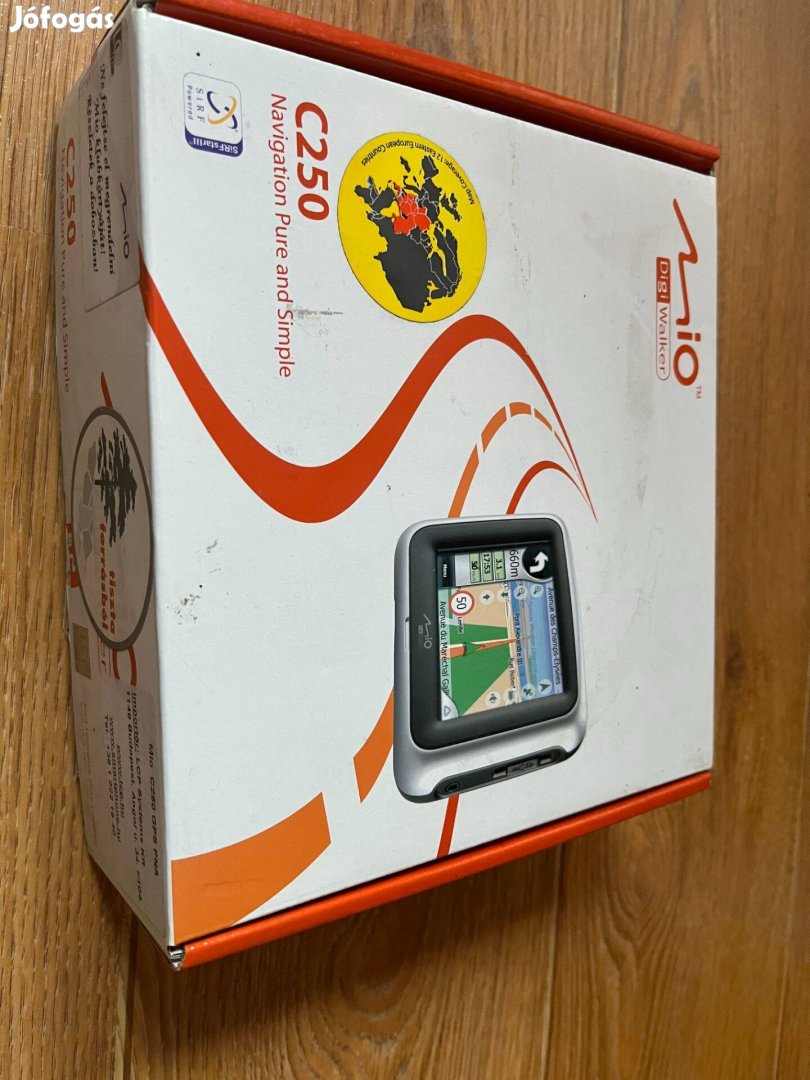 Mio C250 autós navigáció