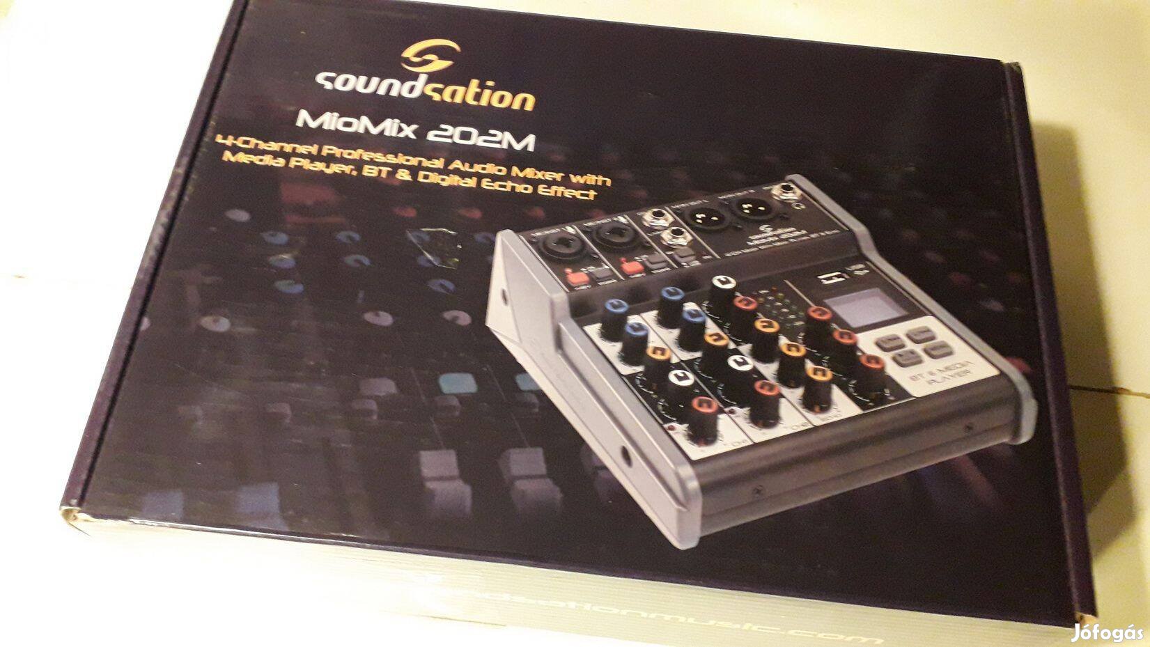 Miomix 202M 4 csatornás keverő