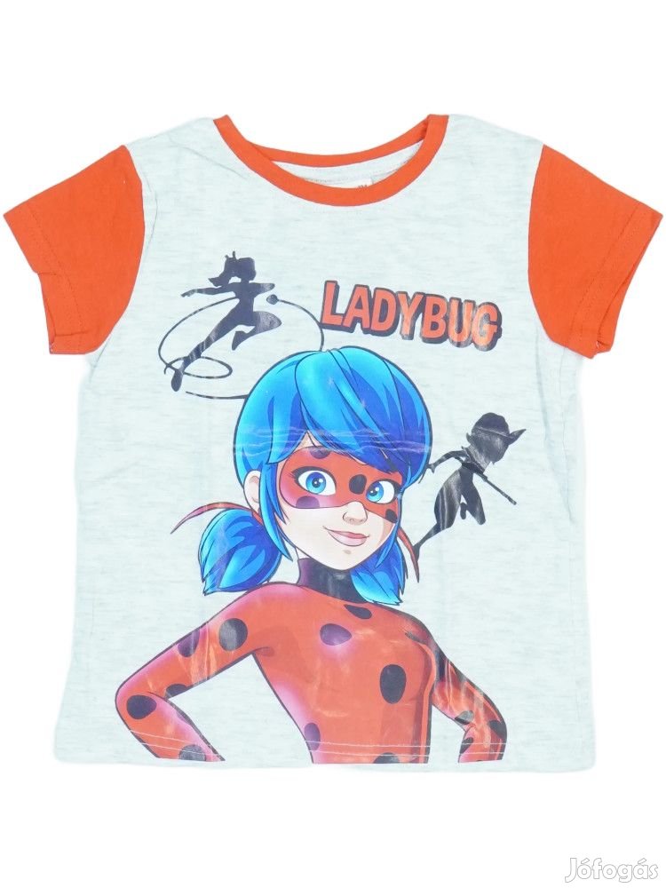 Miraculous Ladybug Új (címkés) Lány Póló (Méret: 104)