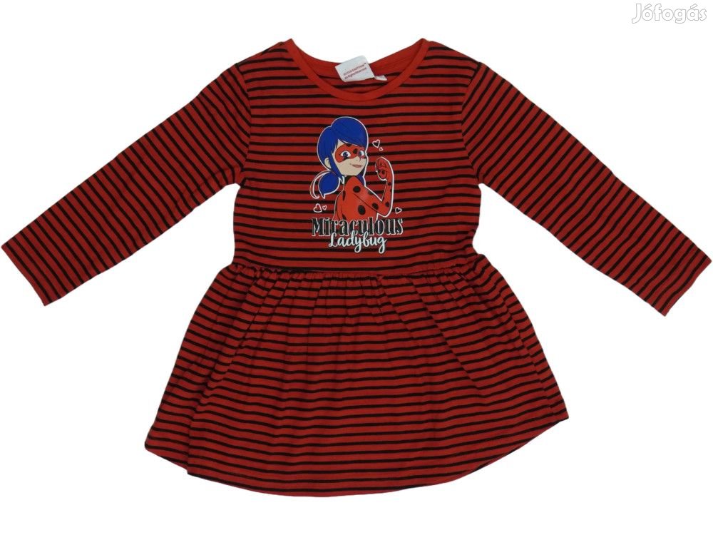 Miraculous Ladybug Új (címkés) Lány Ruha (Méret: 92)