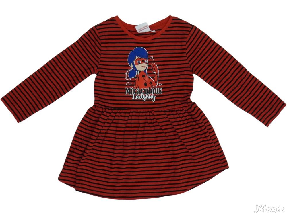 Miraculous Ladybug Új (címkés) Lány Ruha (Méret: 92)