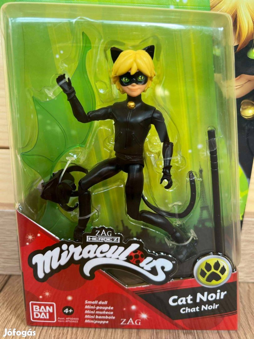 Miraculous: Fekete macska játékfigura 13cm