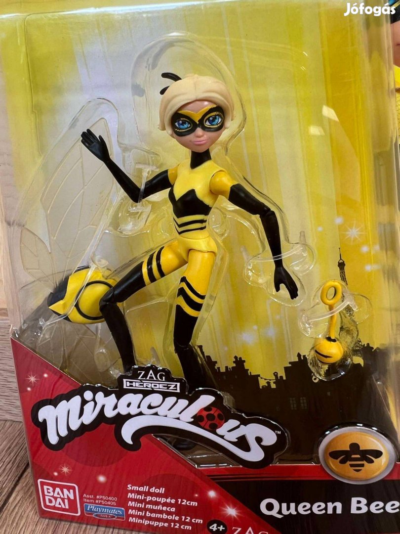 Miraculous - Feketemacska és Katicabogár - Méhecske karakter