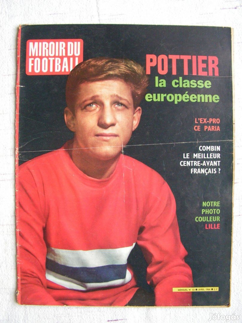 Miroir du football francia foci lap 1964 év ápr. és máj. száma