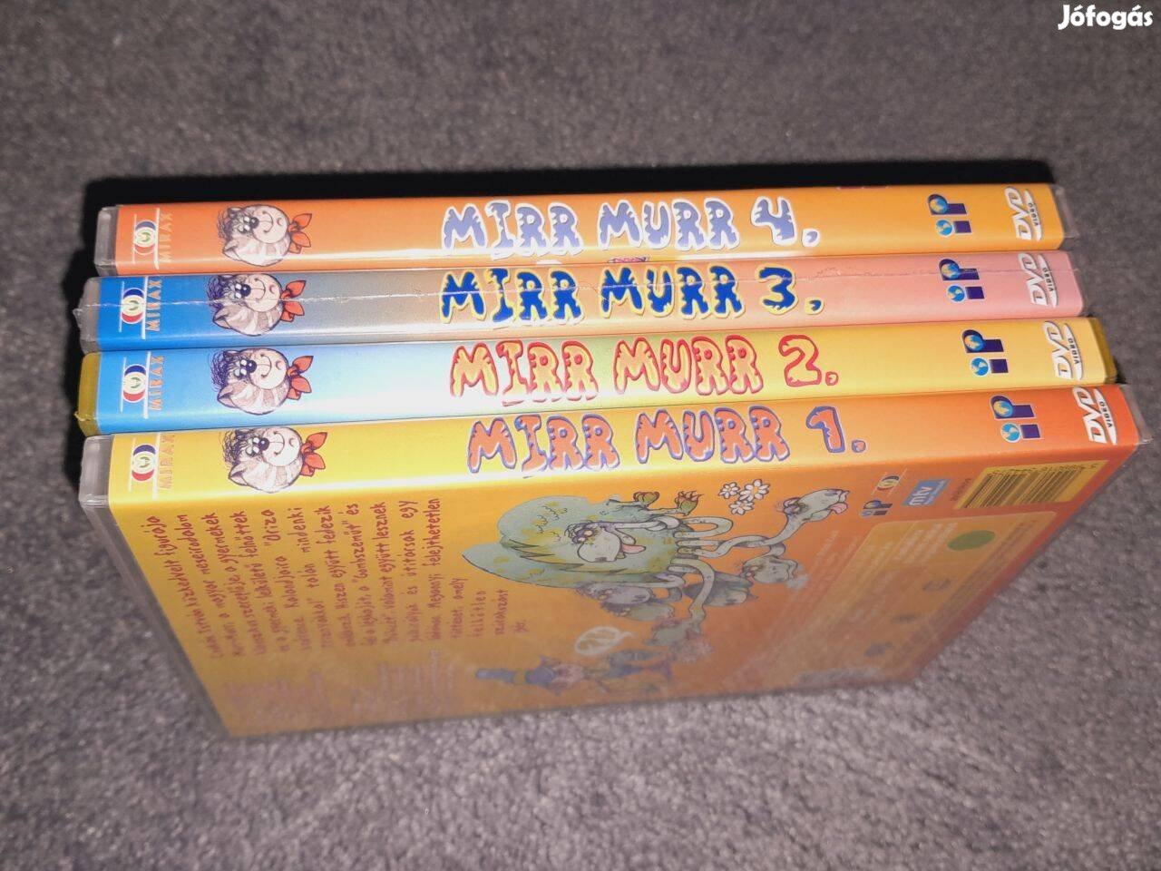 Mirr Murr a kandúr DVD (1972) 4 DVD teljes sorozat Mirr-Murr kandúr