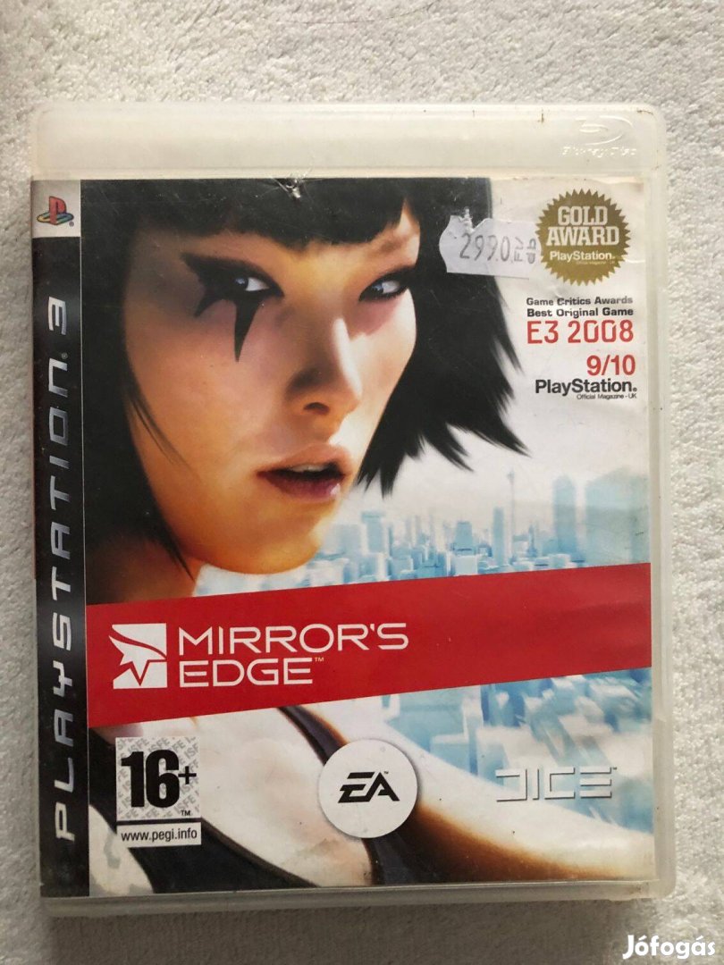 Mirror's Edge Ps3 Playstation 3 játék