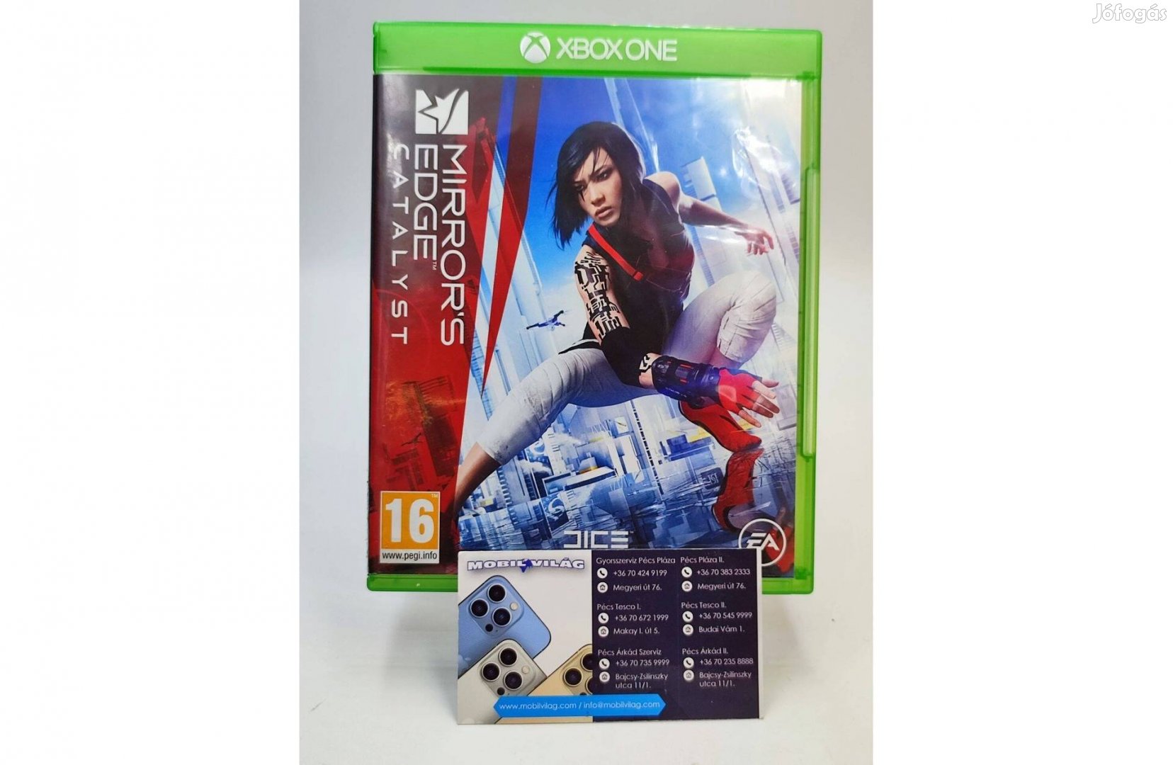 Mirrors Edge Catalyst Xbox One Garanciával #konzl0613