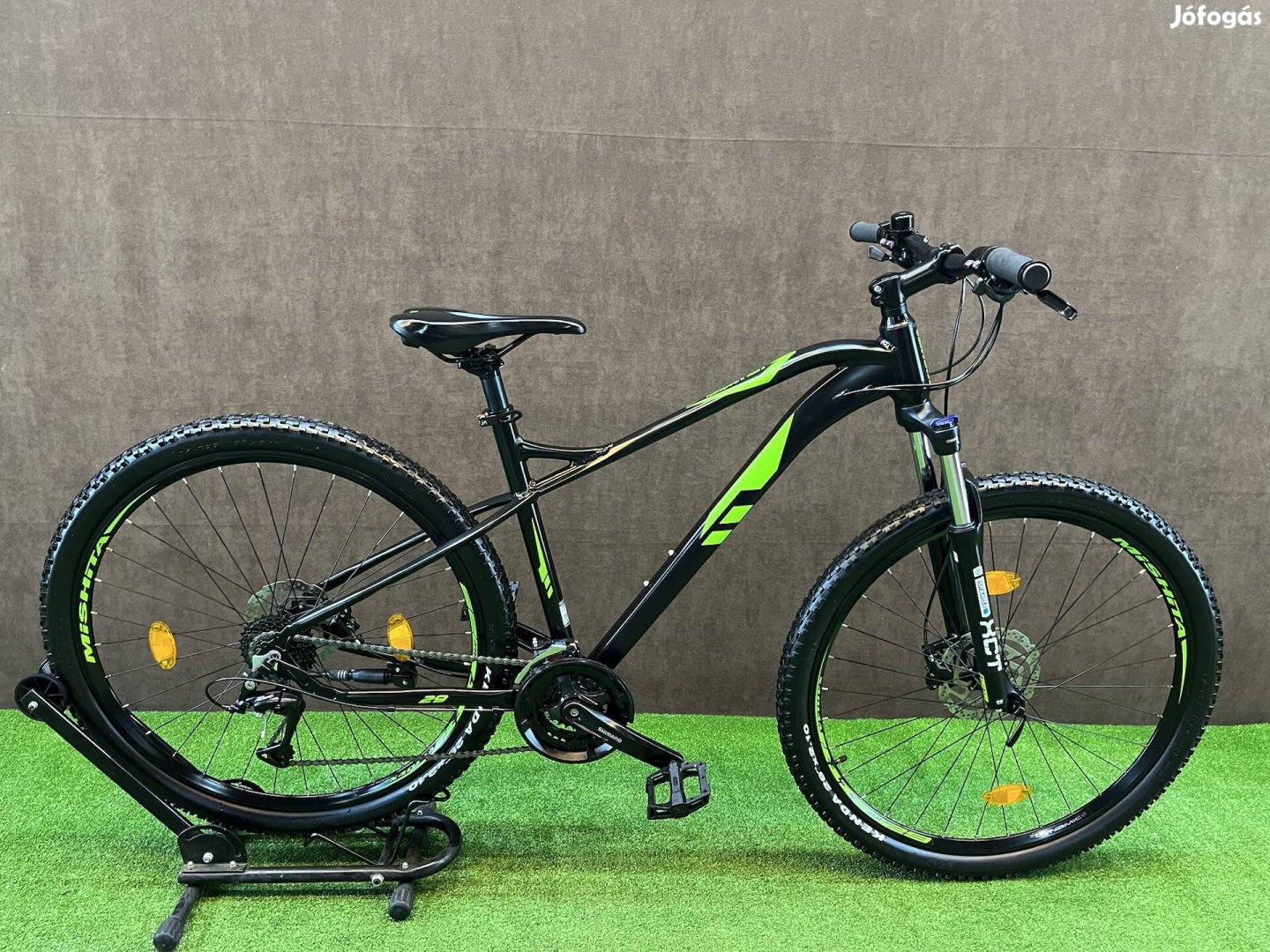 Mishita MTB Kerékpár! 49cm! 29"! Shimano! Tárcsafék! Lockout! Újszerű