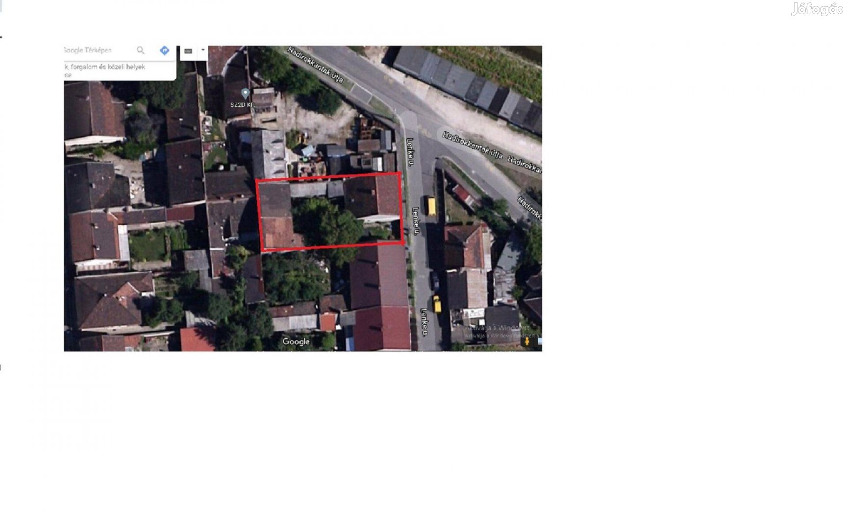 Miskolc belvárosában többgenerációs családi ház 3 lakással eladó