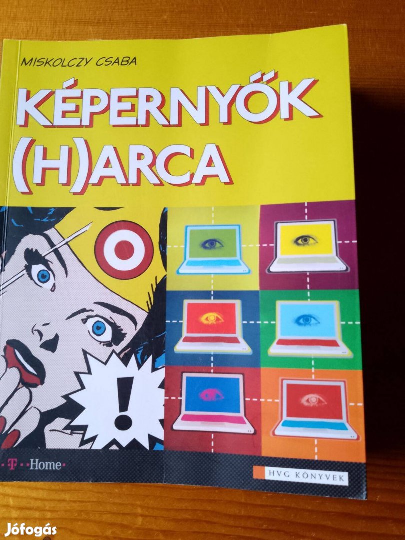 Miskolczy Csaba Képernyők harca / könyv