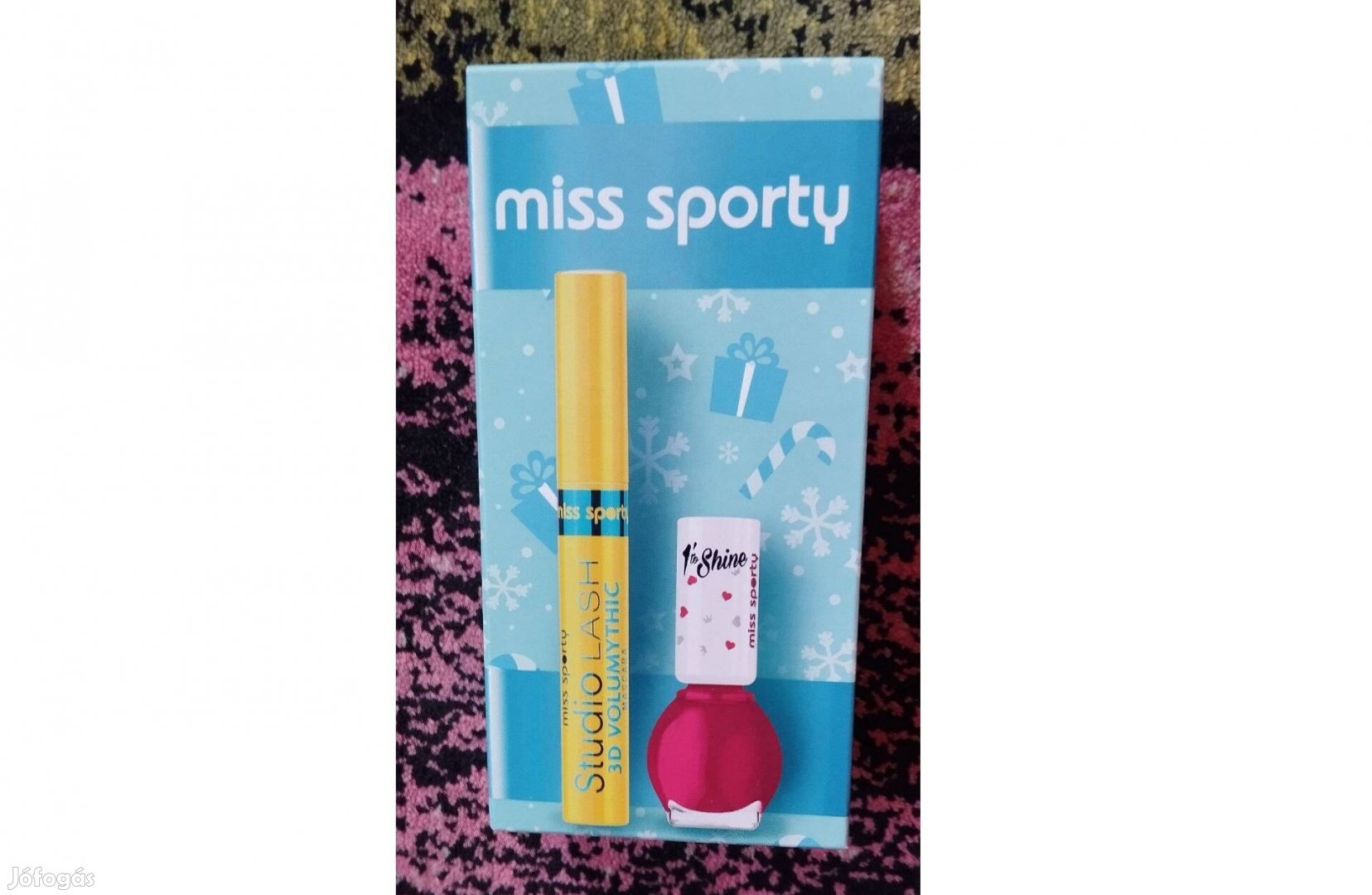 Miss Sporty szempillaspirál és körömlakk - kozmetikai csomag