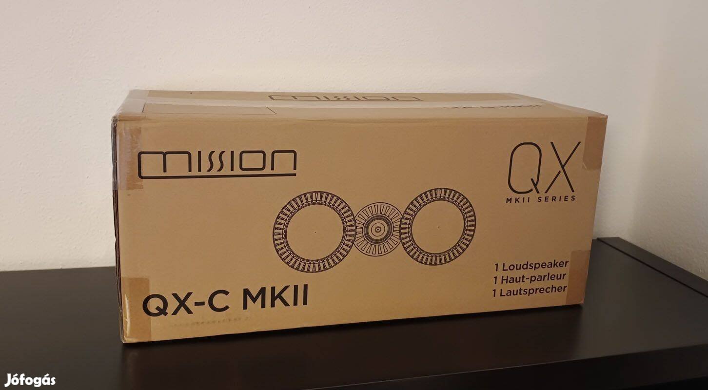 Mission Qx-C Mkii hangsugárzó (új, 2 év gar., fél áron)
