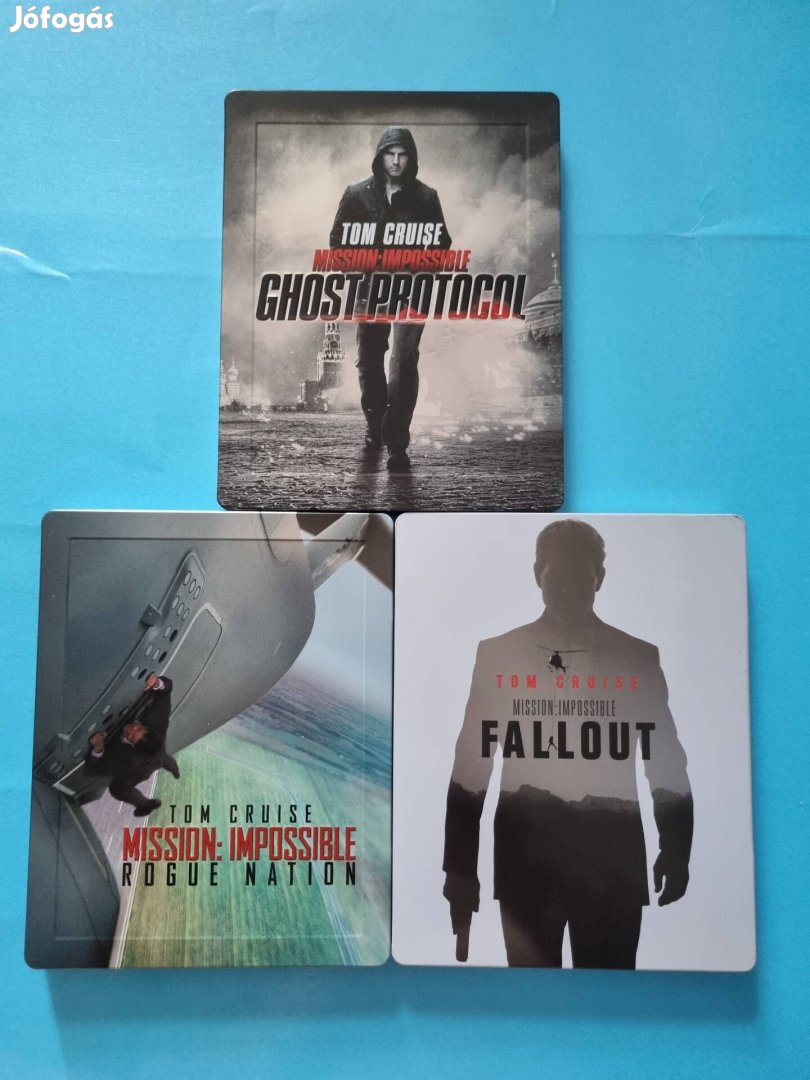 Mission impossible 4,5,6rész (fémdoboz 5lemezes) Blu-ray