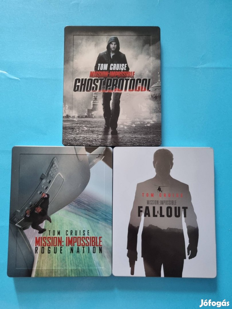 Mission impossible 4,5,6rész (fémdoboz 5lemezes) Blu-ray