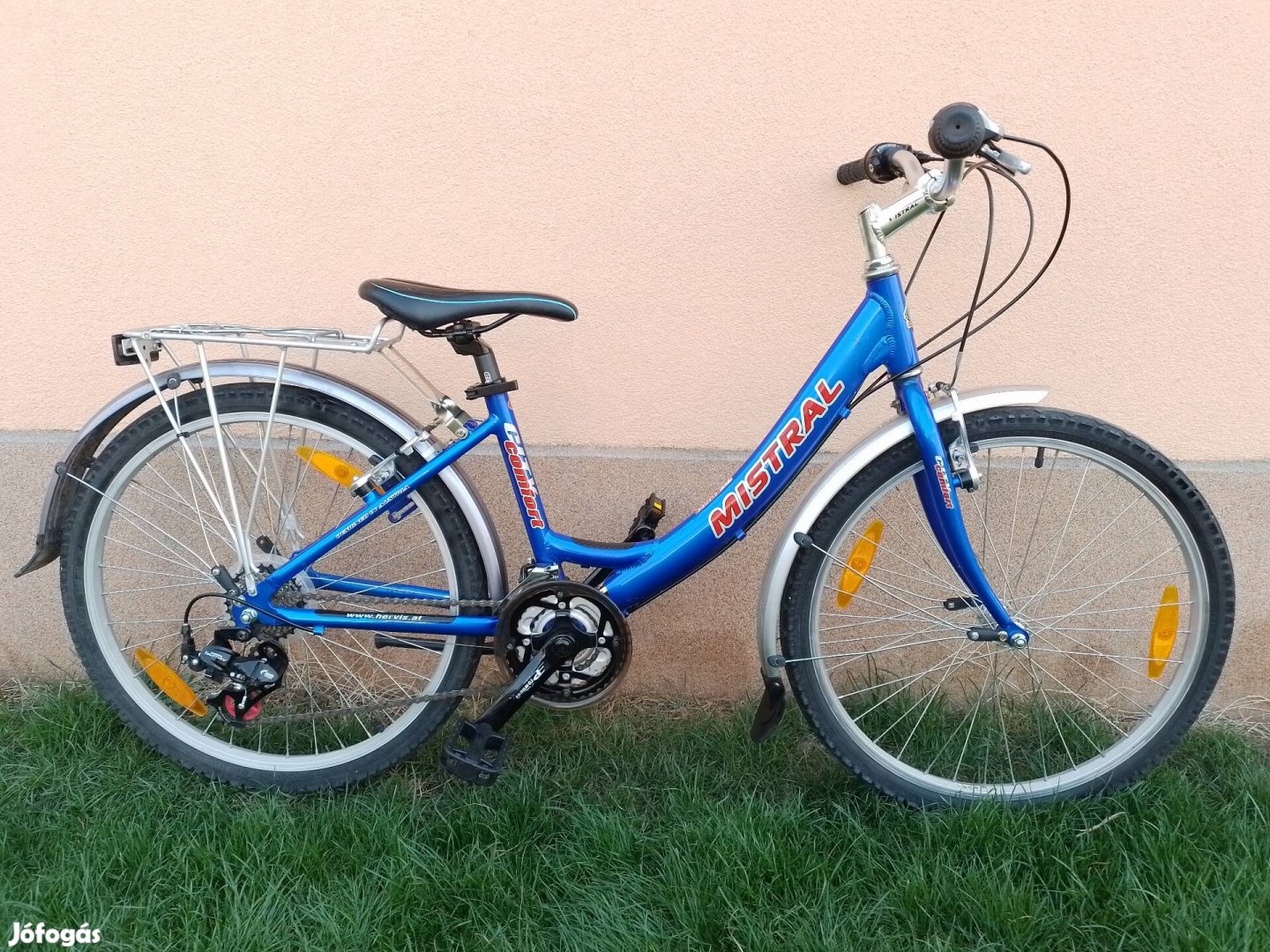 Mistral 24-es aluvázas gyerek kerékpár bicikli. 