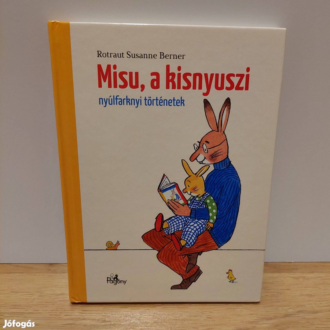 Misu a kisnyuszi gyerek könyv, mesekönyv