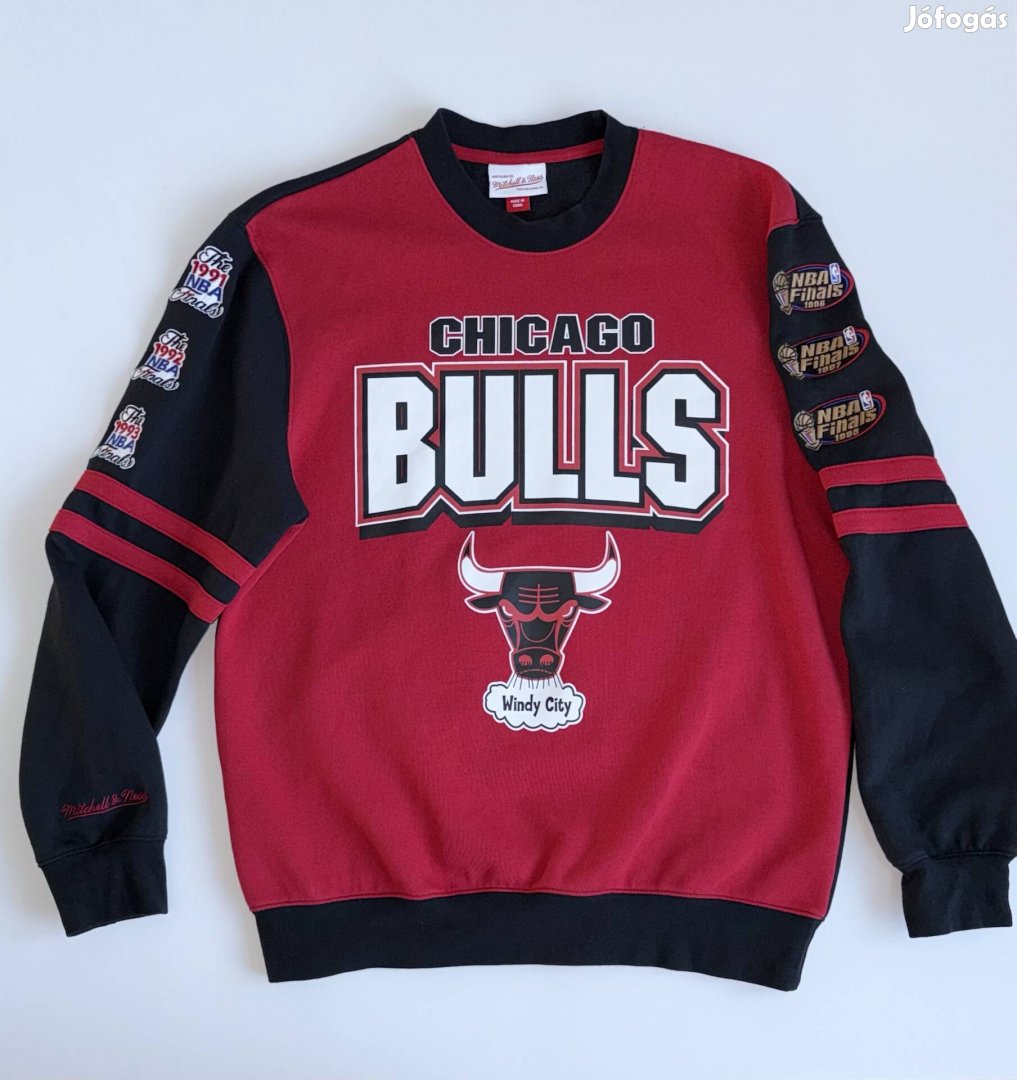 Mitchell Ness NBA Chicago Bulls Hardwood Classics Gold