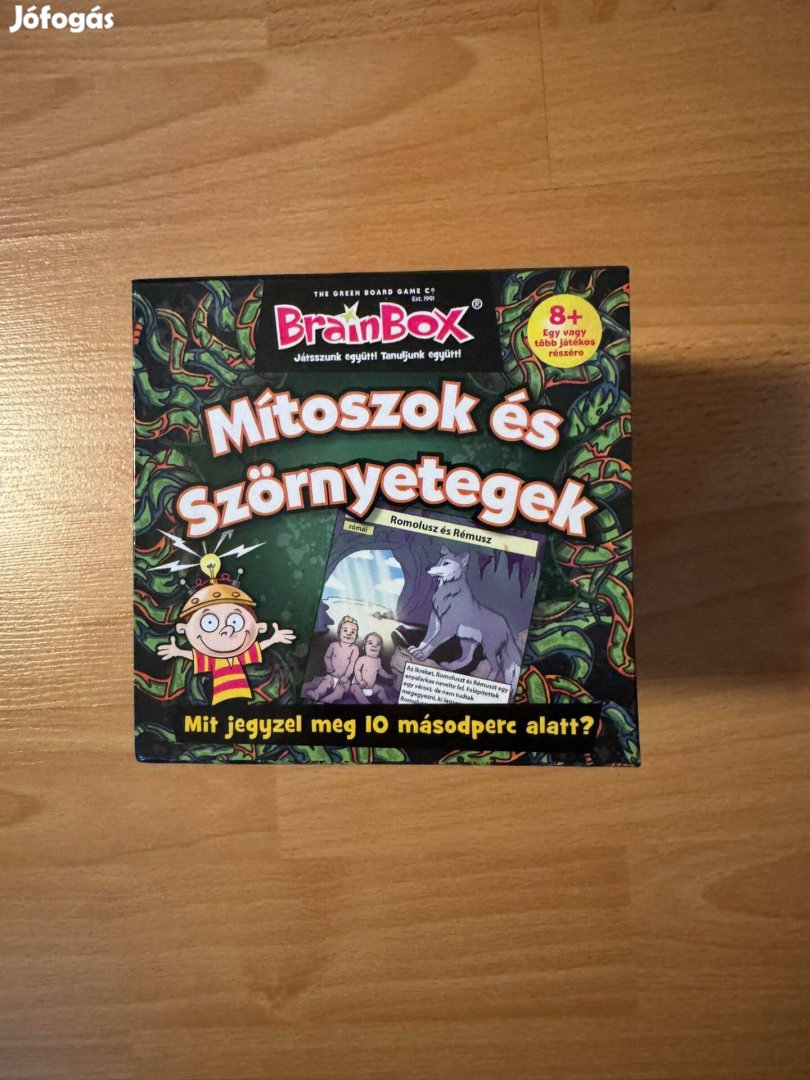 Mítoszok és szörnyetegek - Brainbox - társasjáték