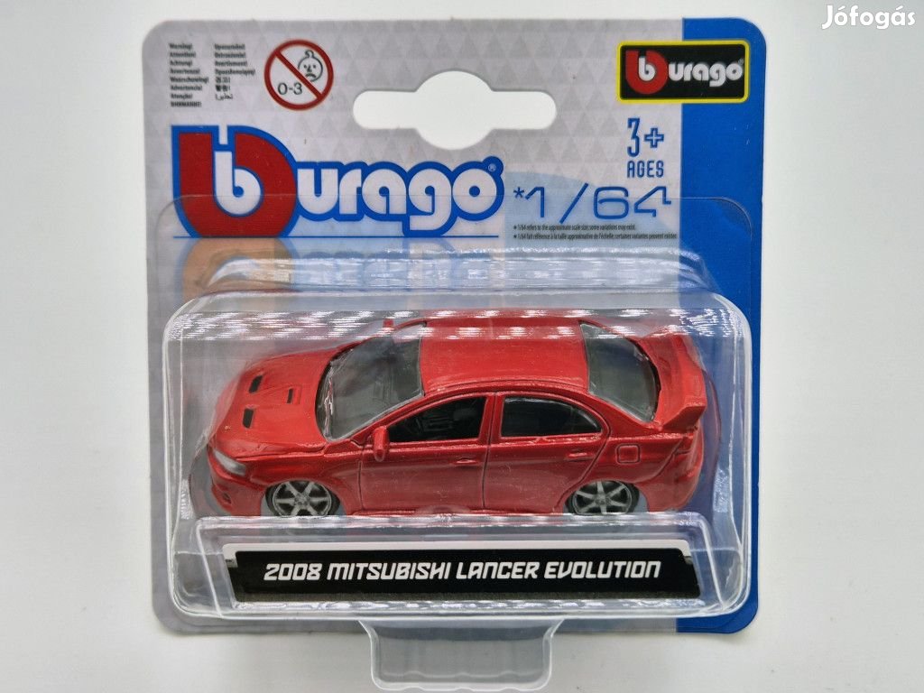 Mitshubishi - Lancer EVO IV (2008) -  Bburago - 1:64