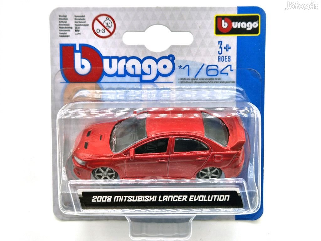 Mitshubishi - Lancer EVO IV (2008) -  Bburago - 1:64