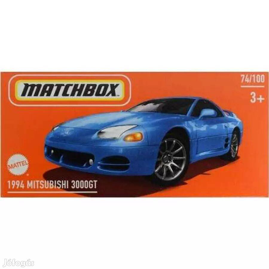 Mitsubishi 3000GT kék Matchbox 1:64 méretarányos játék és modellautó