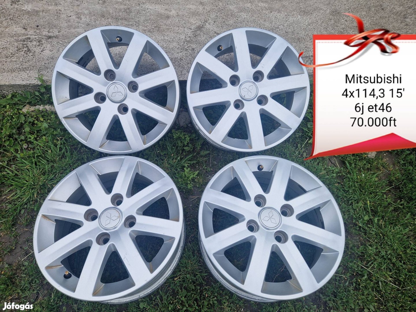 Mitsubishi 4x114,3 16 col alufelni szett 