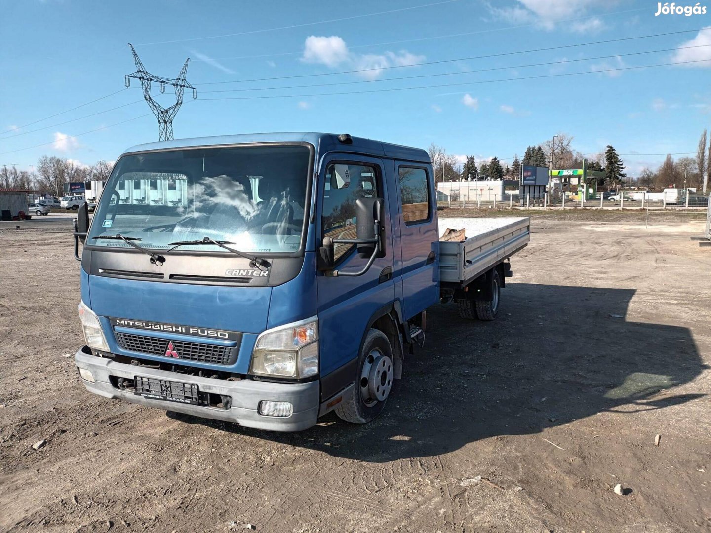 Mitsubishi Canter 3.9 Doka platós - 3.5t