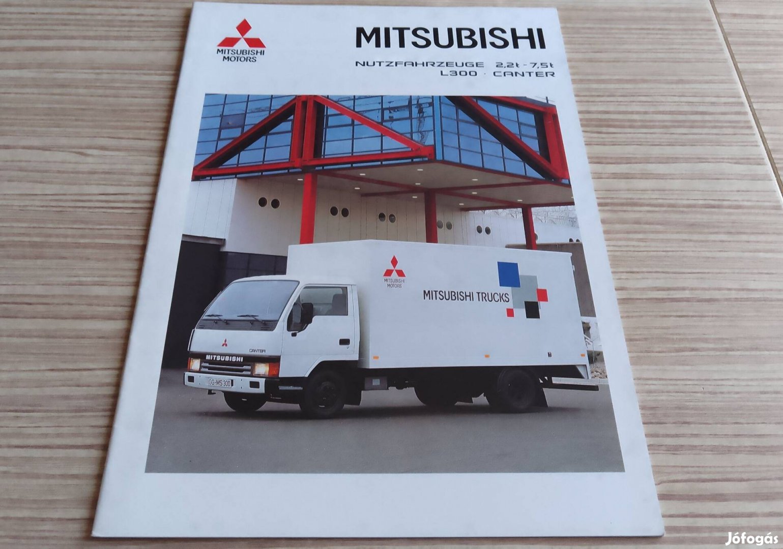 Mitsubishi Canter L300 teherautó (1992) prospektus, katalógus.