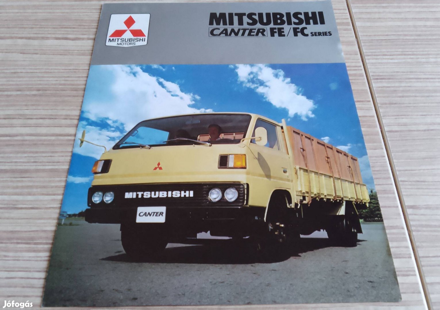 Mitsubishi Canter (1980) teherautó prospektus, katalógus!