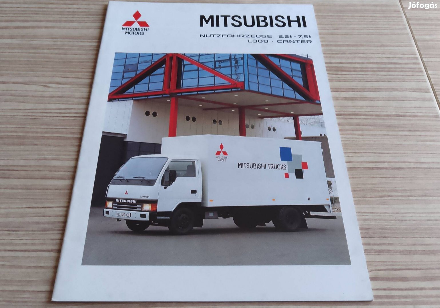 Mitsubishi Canter teherautó (1992) prospektus, katalógus.