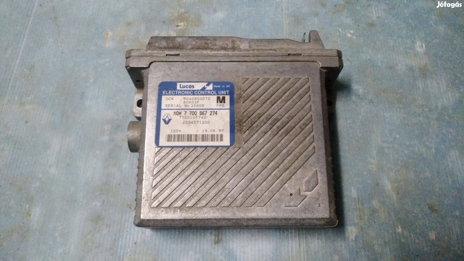 Mitsubishi Carisma Renault 1.9TD ECU motorvezérlő elektronika