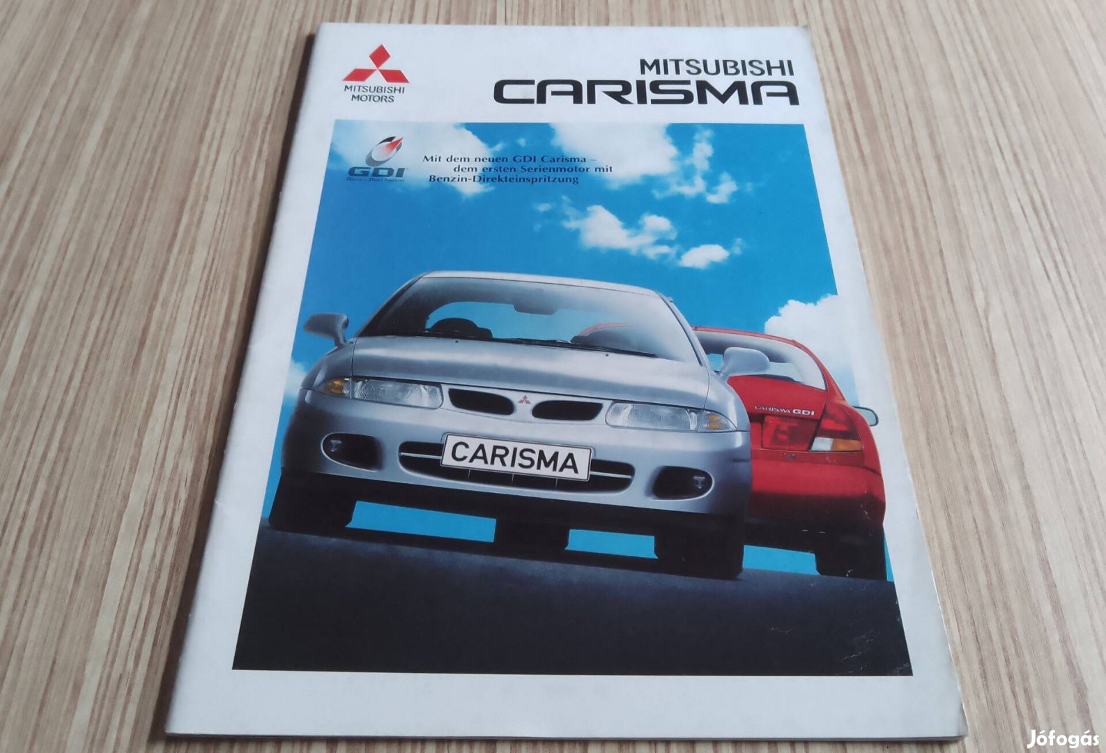 Mitsubishi Carisma (1997) prospektus, katalógus.