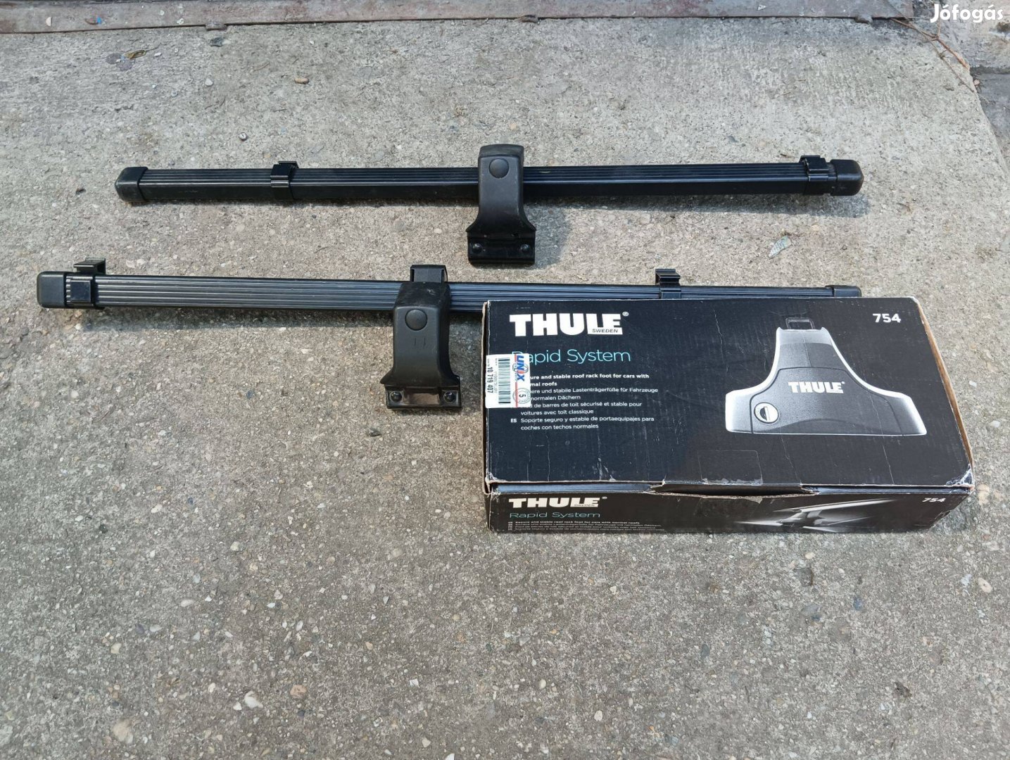 Mitsubishi Colt CZ3 Thule tetőcsomagtartó