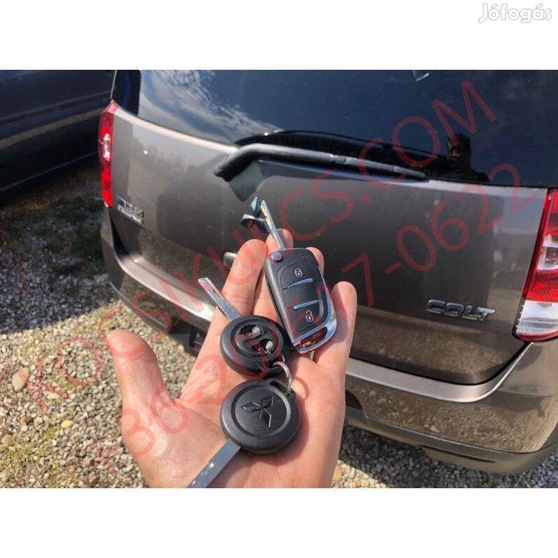 Mitsubishi Colt autókulcs eladó - új - autóhoz programozva