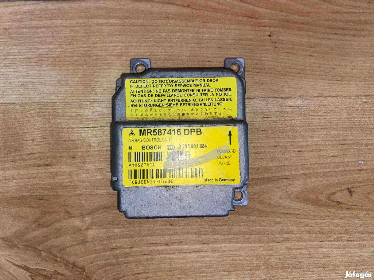 Mitsubishi Colt légzsák indító elektronika 0285001684 MR587416
