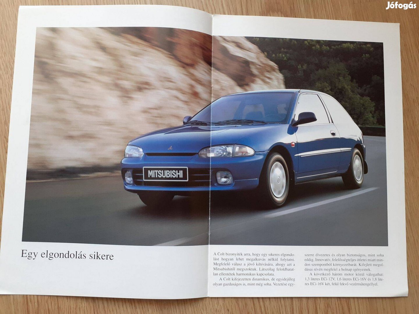 Mitsubishi Colt prospektus - 1994, magyar nyelvű