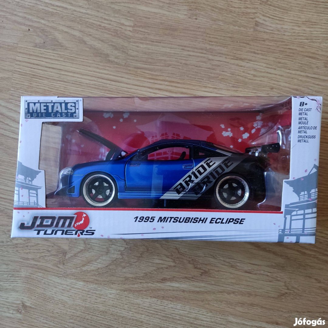 Mitsubishi Eclipse (1995) 1:24 méretarányos autó