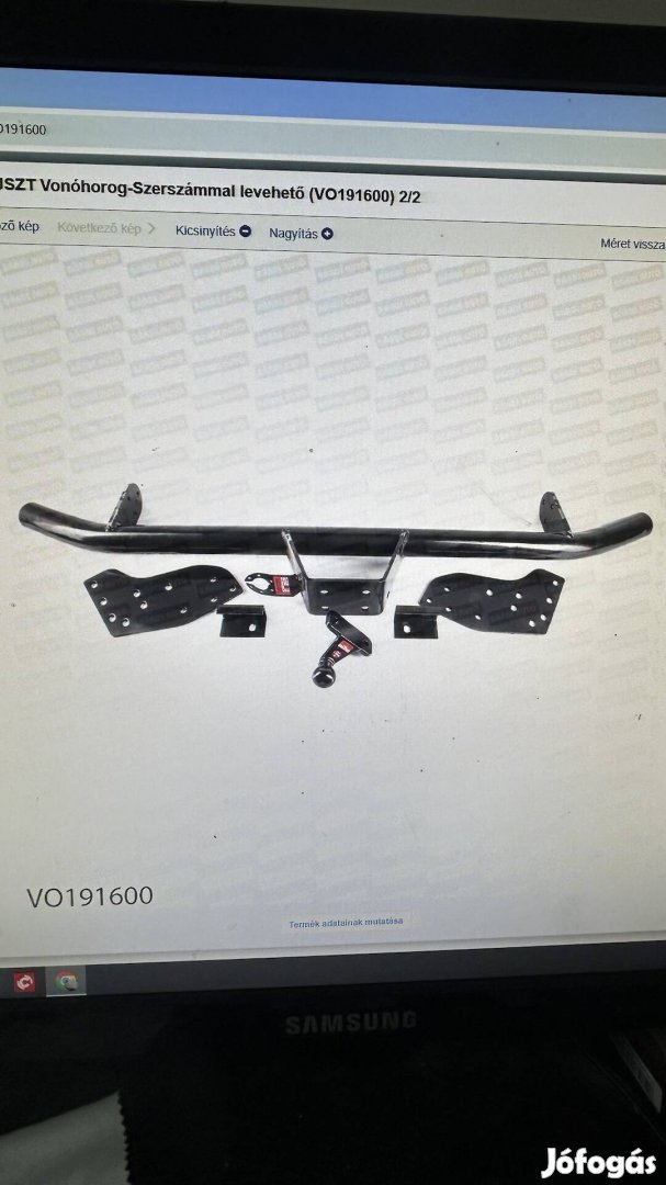 Mitsubishi L200 vonó fej