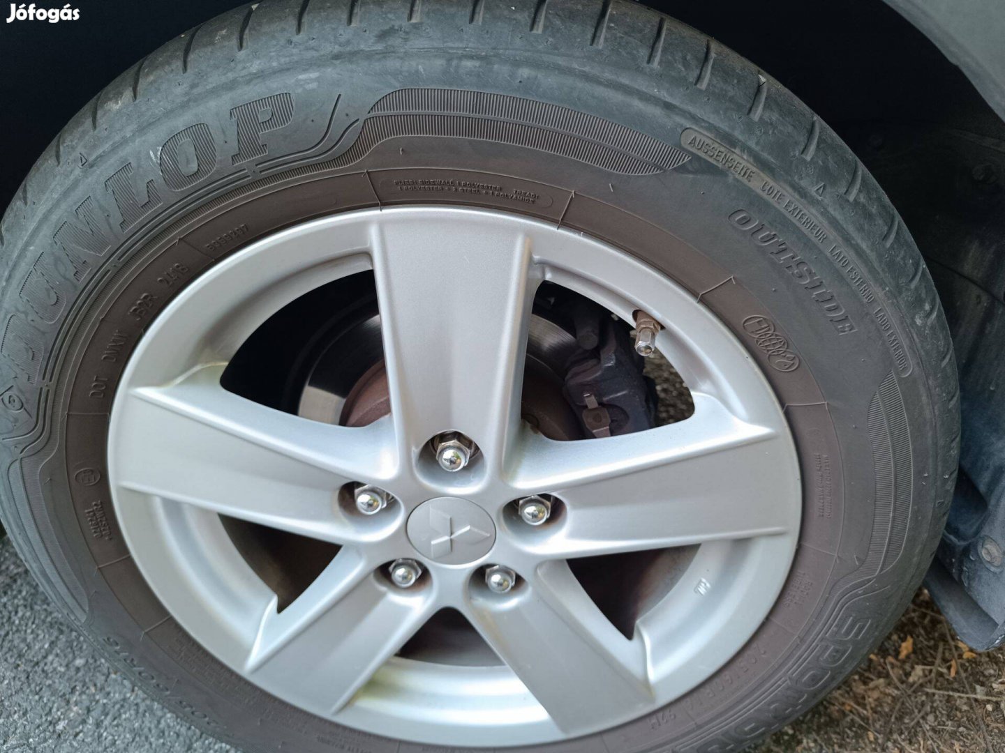 Mitsubishi Lancer 16" szerelt kerék garnitúra alufelni+gumik