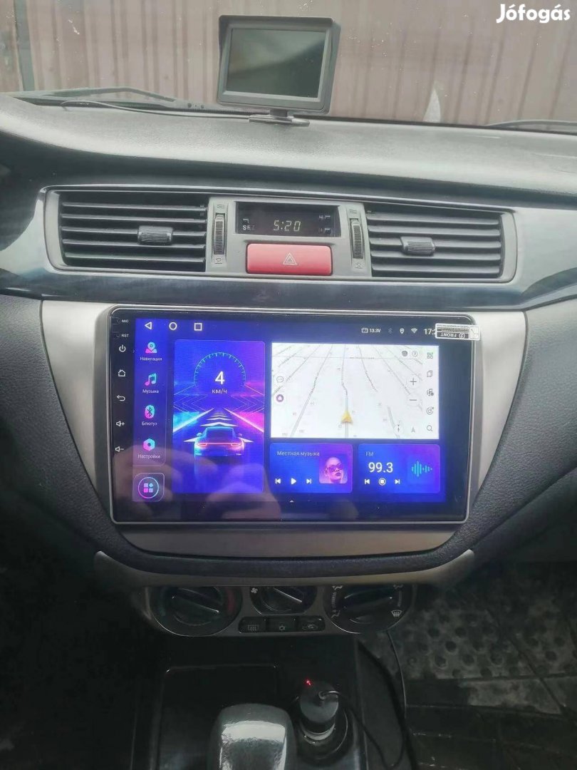 Mitsubishi Lancer Carplay Android Autó Multimédia Rádió GPS + Kamera