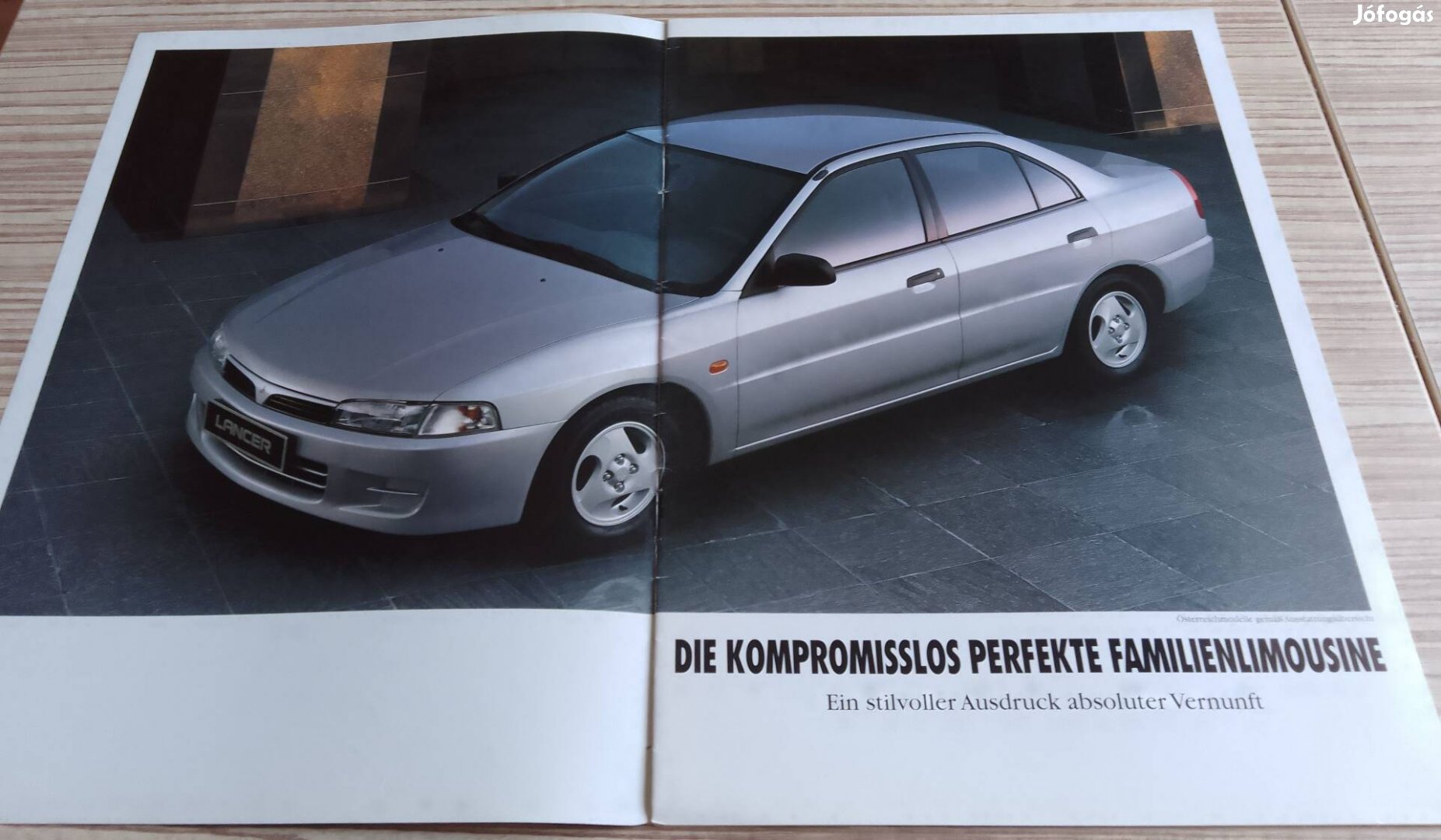 Mitsubishi Lancer (1996) prospektus, katalógus.