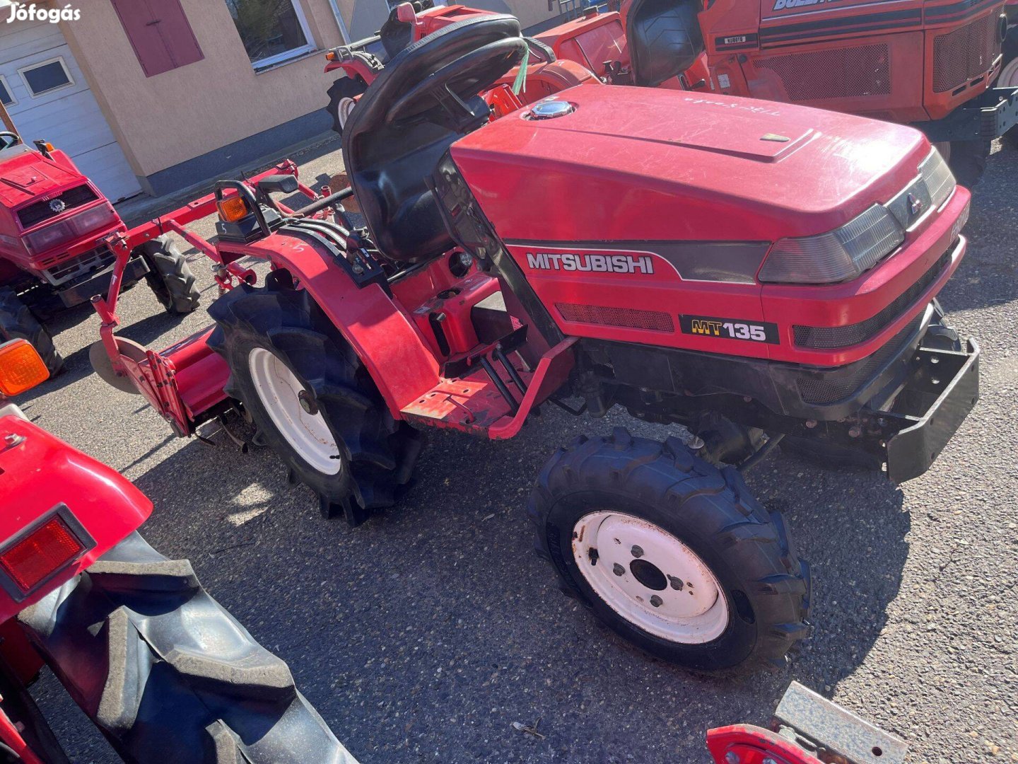 Mitsubishi MT135 használt japán kistraktor