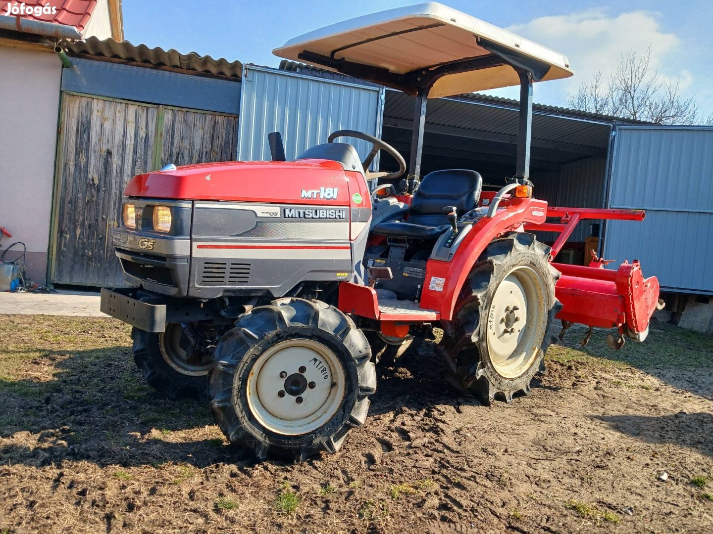 Mitsubishi MT 181, Japán kistraktor eladó.