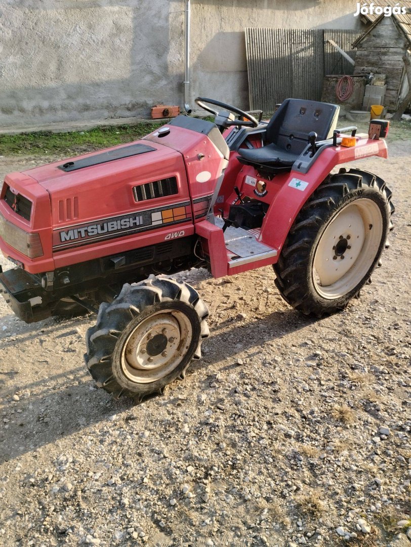 Mitsubishi MT 20 japán kis traktor ( Yanmar Iseki ) eladó