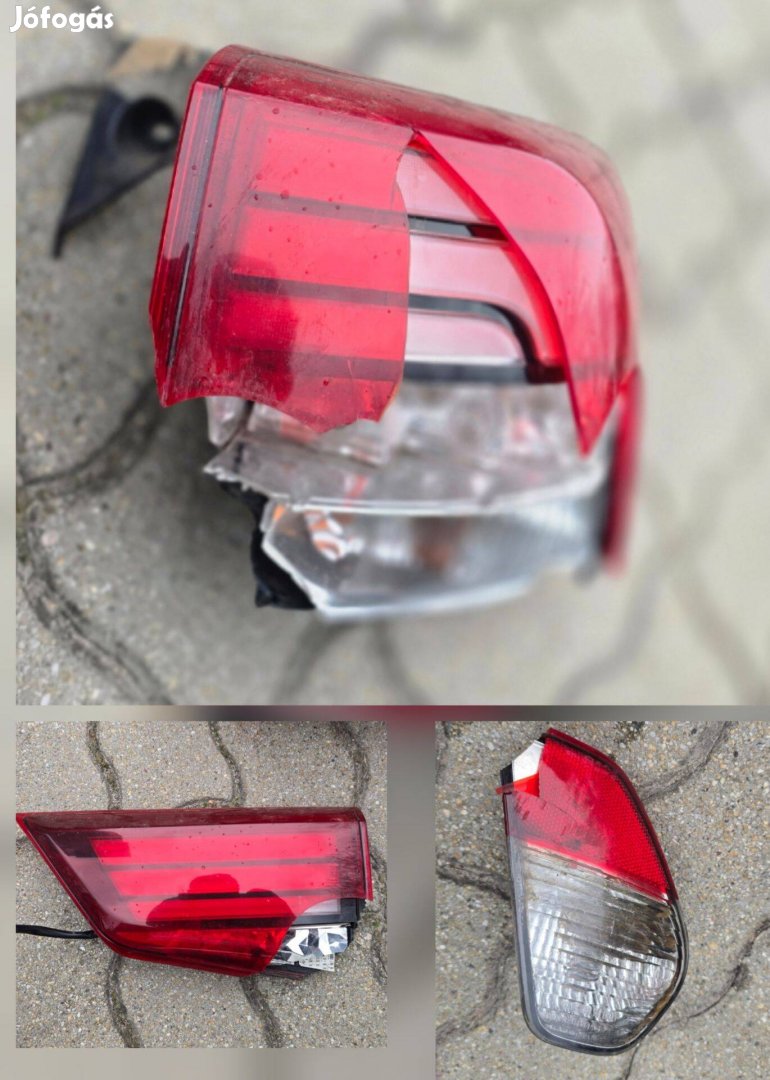 Mitsubishi Outlander jobb hátsó lámpa szett sérült