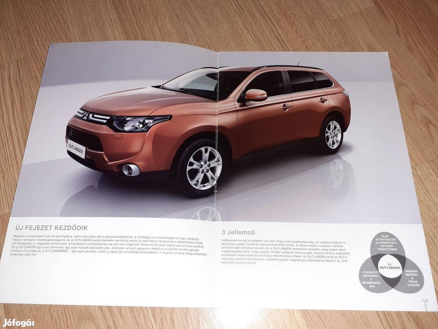 Mitsubishi Outlander prospektus - 2012, magyar nyelvű