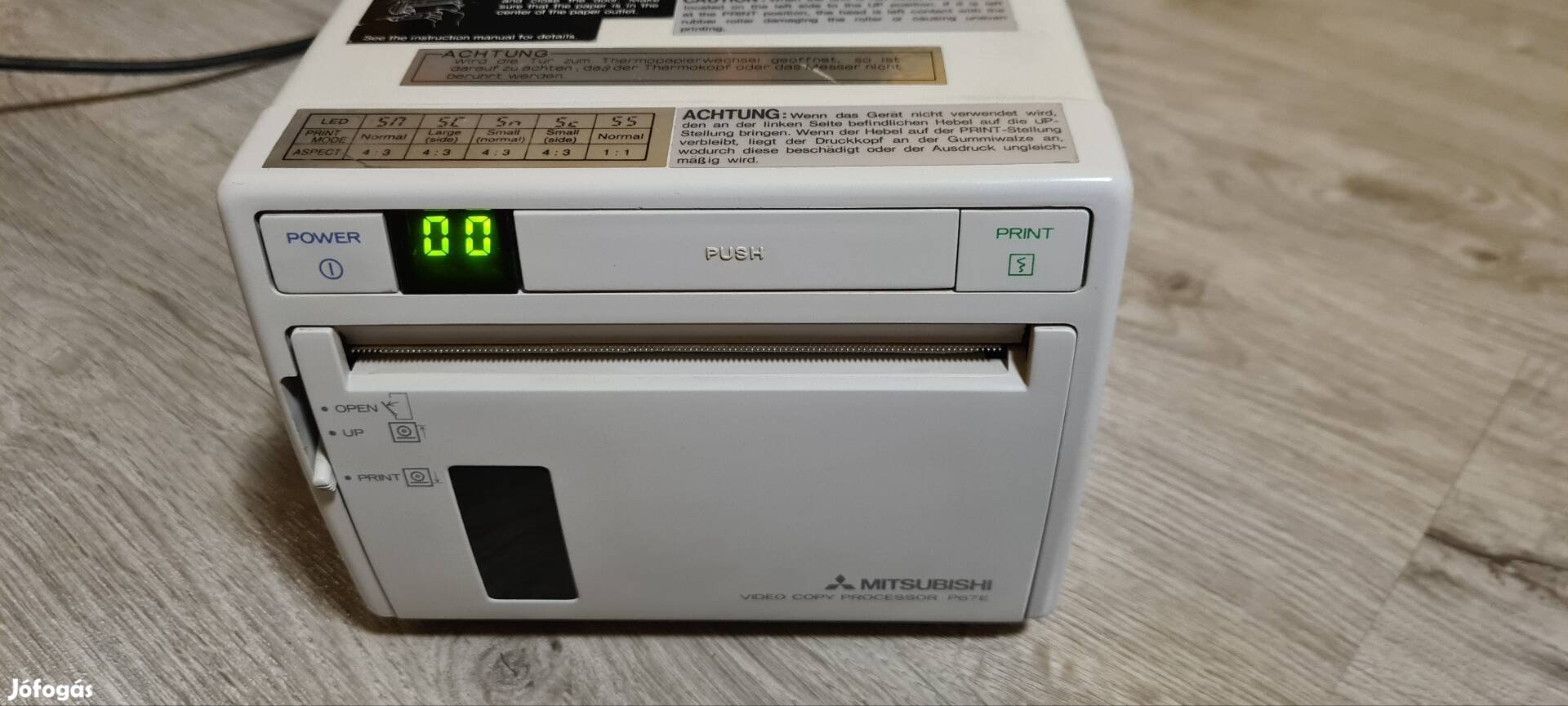 Mitsubishi P67E hőpapíros ultrahang nyomtató felújított