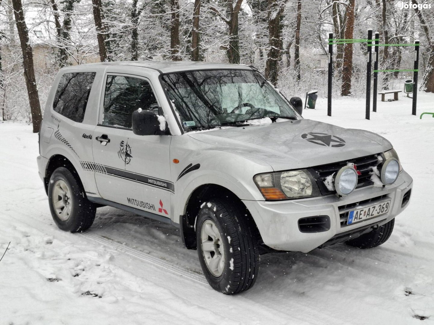 Mitsubishi Pajero 2.5 TD GL Olasz Rozsdamentes....