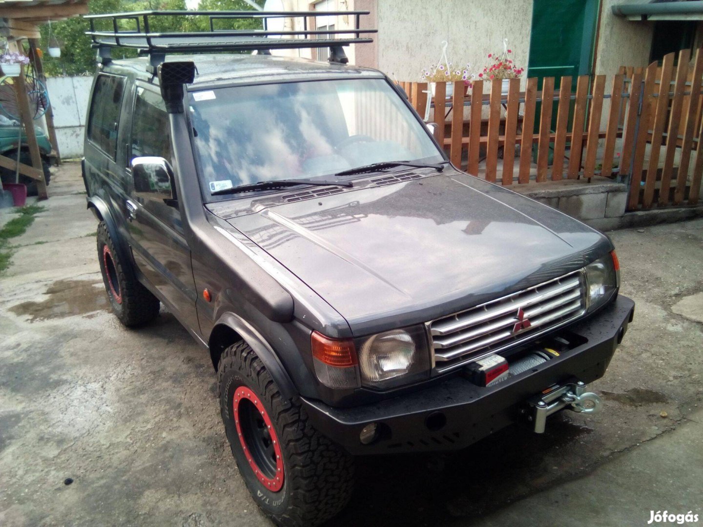 Mitsubishi Pajero II snorkel